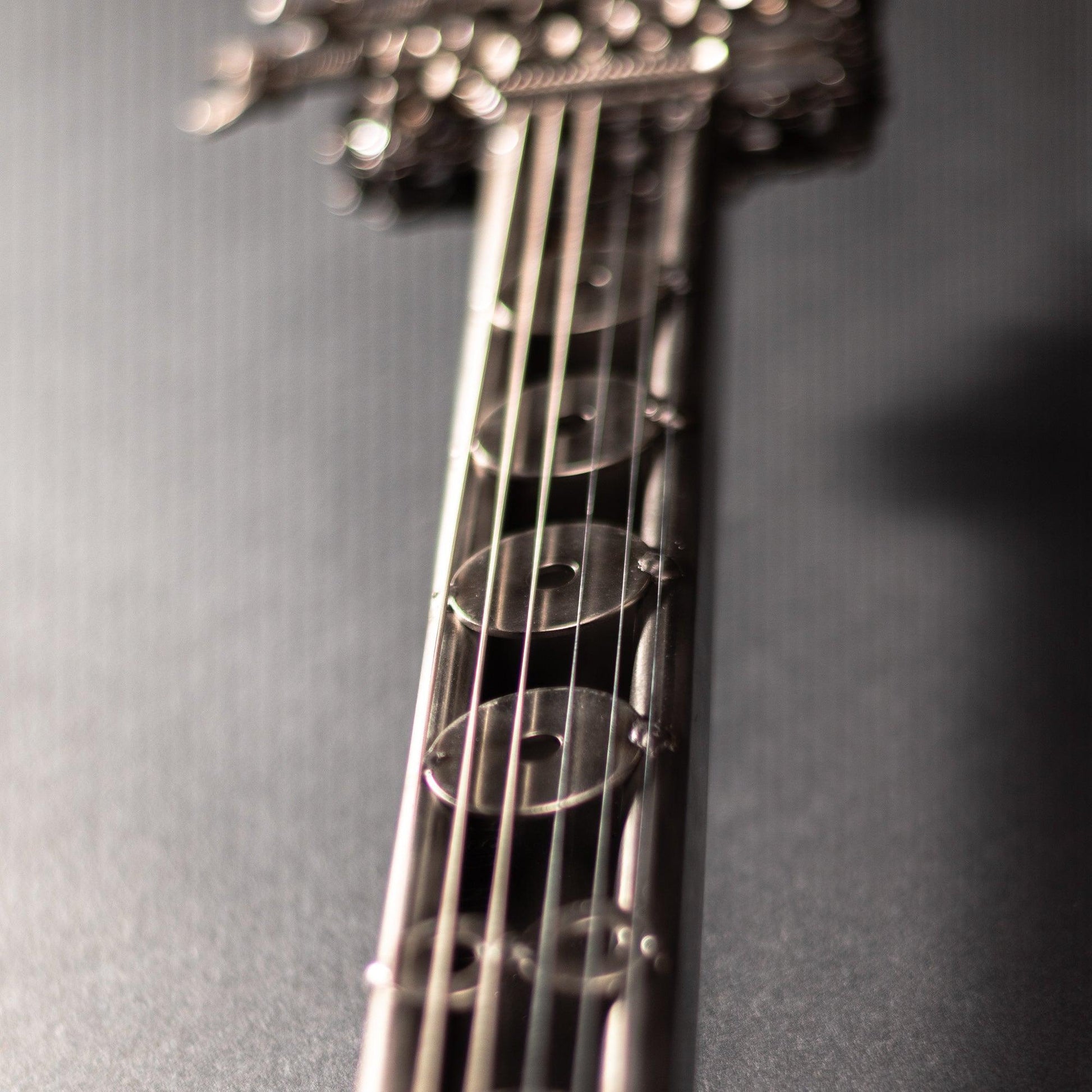 "The Original" Metal Electric Guitar Sculpture Heavy Metal Wall Art - BelleHarris