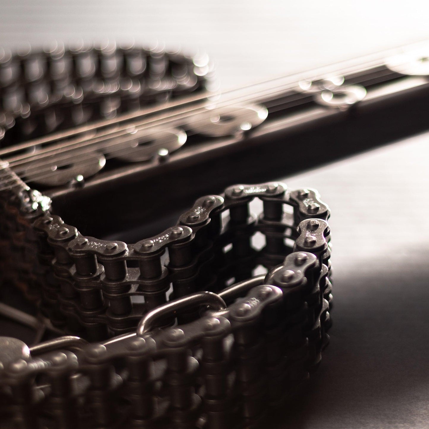 "The Original" Metal Electric Guitar Sculpture Heavy Metal Wall Art - BelleHarris