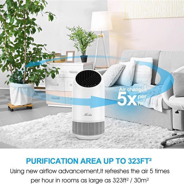 True HEPA Air Purifierfor Home 360° Deep Purification - BelleHarris