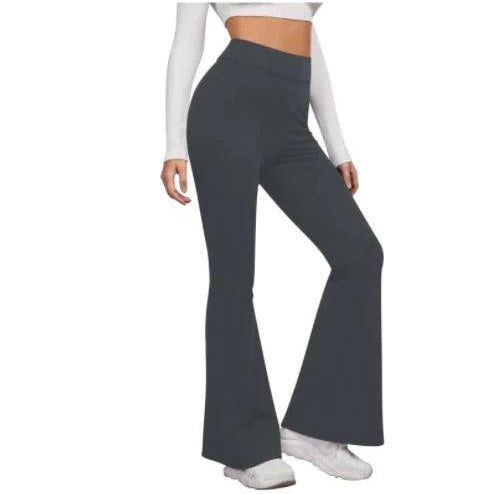 Tummy Control Flared Pants - BelleHarris