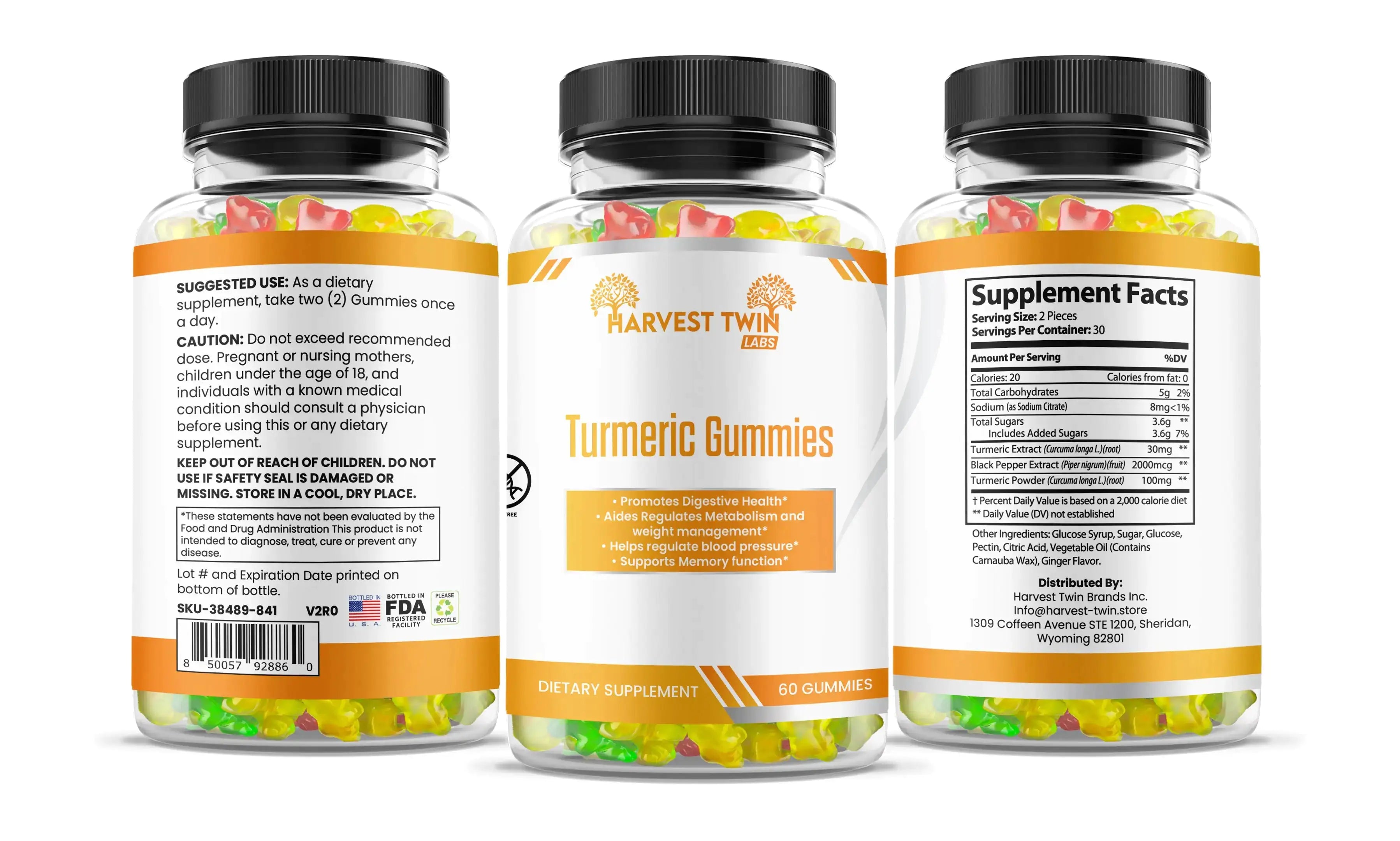 Turmeric Gummies - BelleHarris