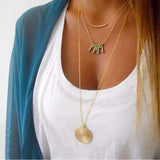 Turquoise Multilayer Necklace - BelleHarris