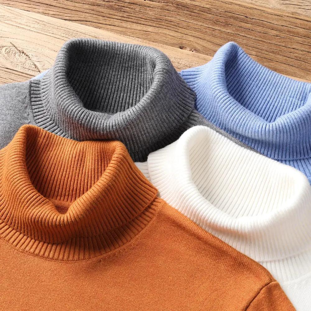 Turtleneck Sweater For Men - BelleHarris
