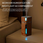 Ultrasonic Air Humidifier USB Mini Mist Maker LED Light - BelleHarris