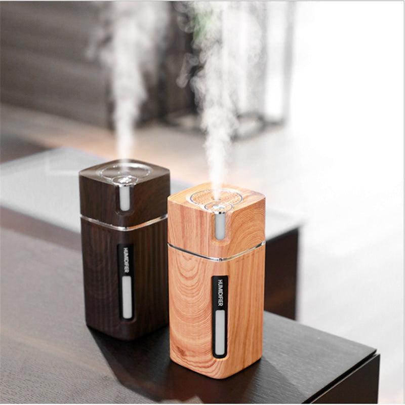 Ultrasonic Air Humidifier USB Mini Mist Maker LED Light - BelleHarris