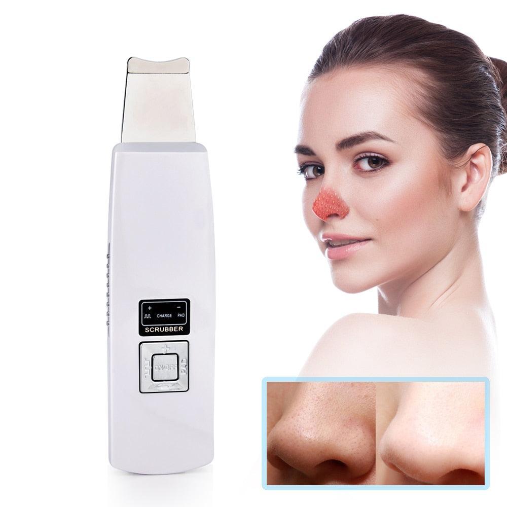 Ultrasonic Facial Skin Cleaner Exfoliating Pore - BelleHarris