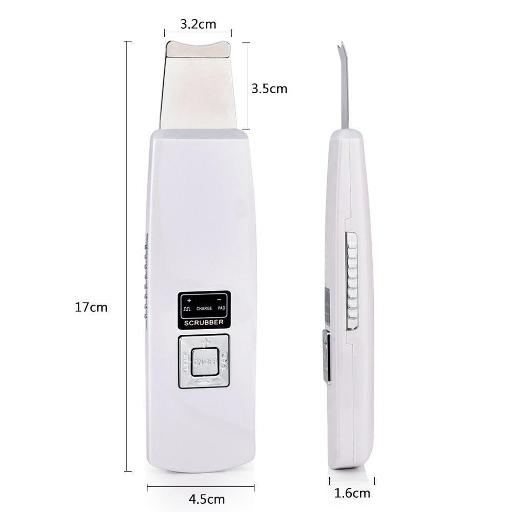 Ultrasonic Facial Skin Cleaner Exfoliating Pore - BelleHarris