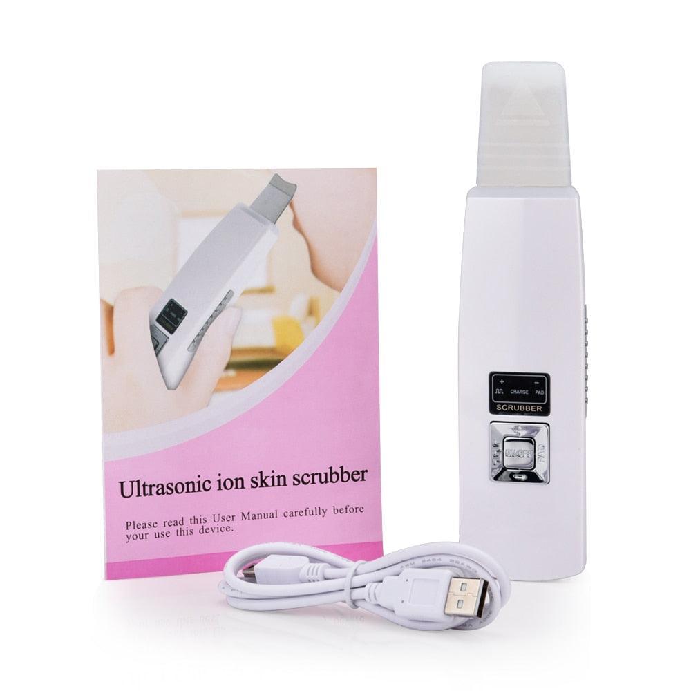 Ultrasonic Facial Skin Cleaner Exfoliating Pore - BelleHarris