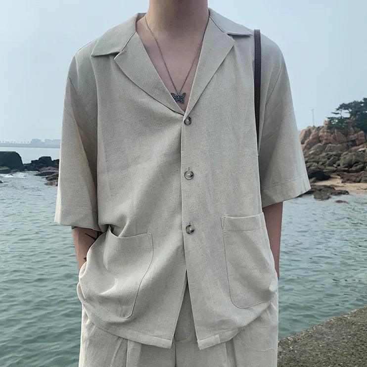 VG Classic Linen Shirt - BelleHarris