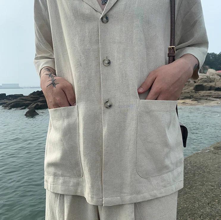 VG Classic Linen Shirt - BelleHarris