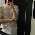 VG Knitted Twist Shirt - BelleHarris