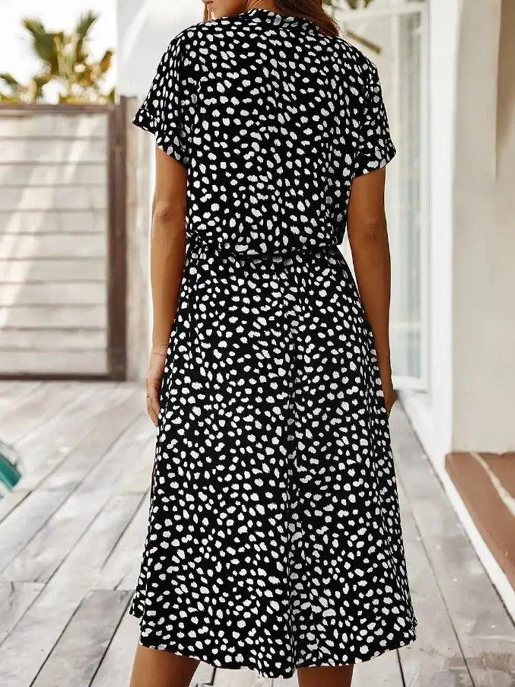 Vintage Polkadot Dress - BelleHarris