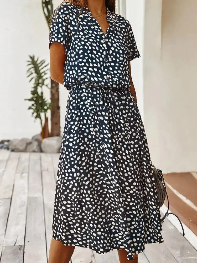 Vintage Polkadot Dress - BelleHarris