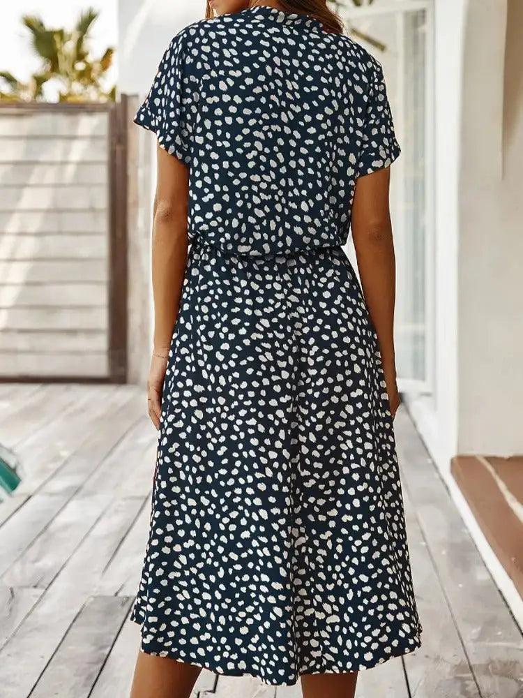 Vintage Polkadot Dress - BelleHarris