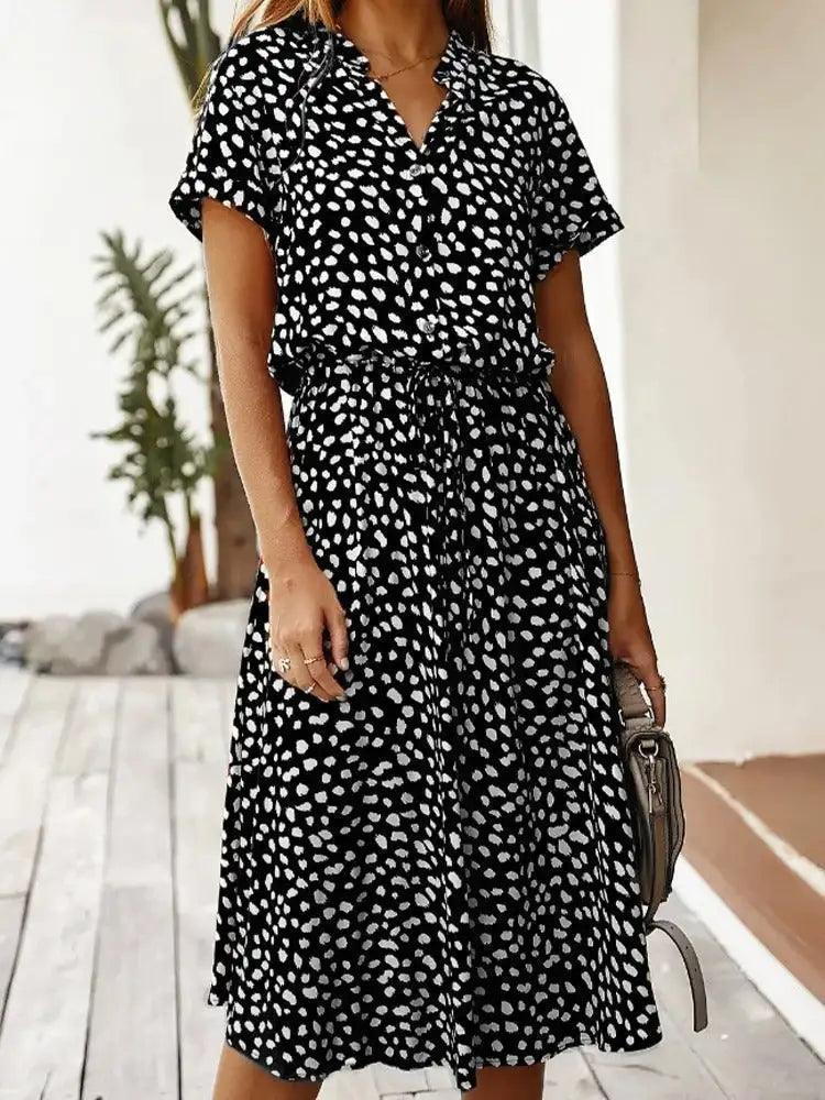 Vintage Polkadot Dress - BelleHarris