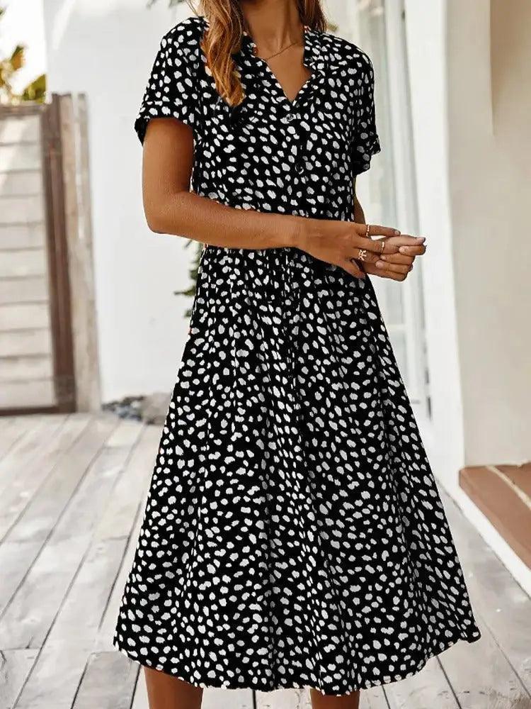 Vintage Polkadot Dress - BelleHarris
