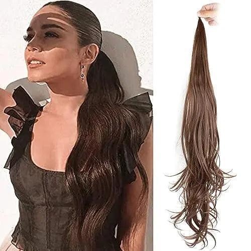 Long ponytail extensions