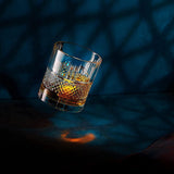 Whiskey Stones & Crystal Glass Gift Set - Reserve Tumbler (11.7oz) - BelleHarris