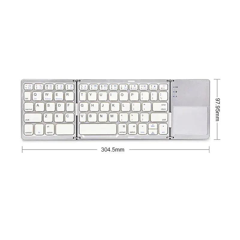 Wireless Folding Keyboard - BelleHarris