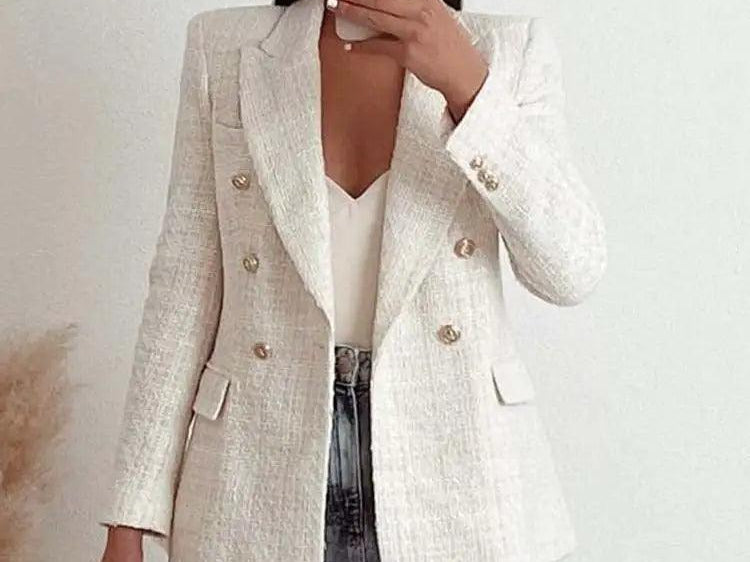 Women Blazer - Quality double breastef blazer - BelleHarris