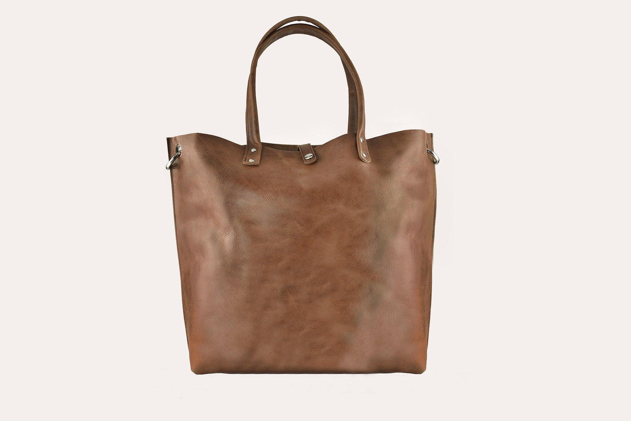 Women's leather handbag- Paseo Tote - BelleHarris