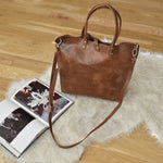 Women's leather handbag- Paseo Tote - BelleHarris