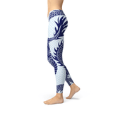 Womens Japanese Dragon Leggings - BelleHarris