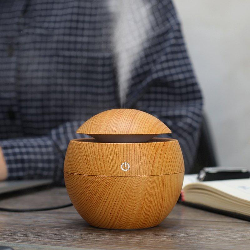 Wood Grain Desktop Humidifier - BelleHarris