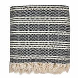 Woven Stripe Turkish Throw - BelleHarris