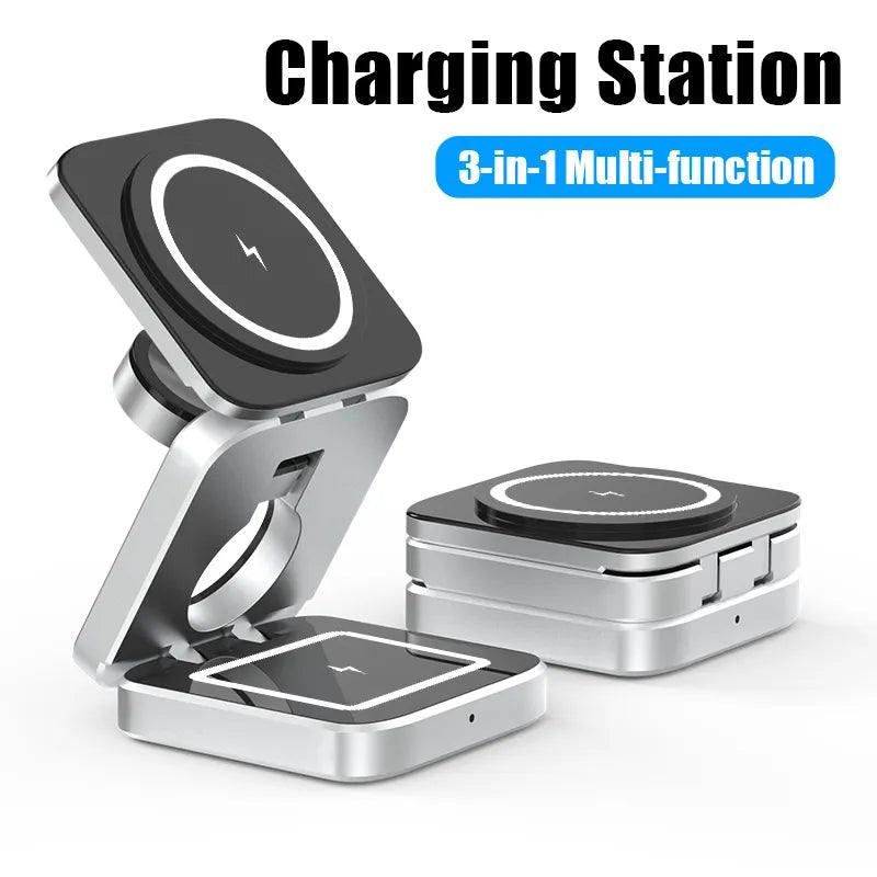 3 in 1 Wireless Charging Station - BelleHarris
