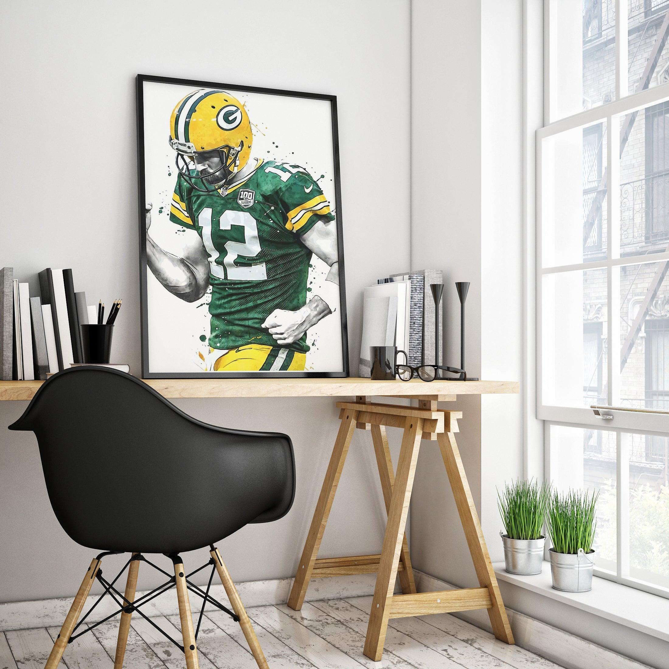 Aaron Rodgers-High-Quality Posters-Sports posters at great prices - BelleHarris