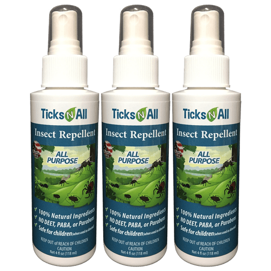 All Natural All Purpose Insect Repellent 4oz (3 Pack) - BelleHarris