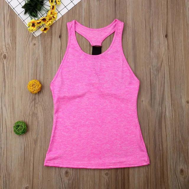 Casual Sleeveless Women Yoga Shirts - BelleHarris
