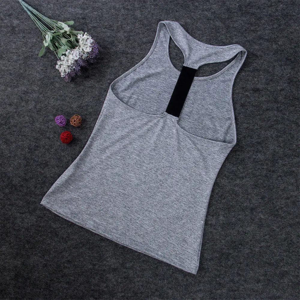 Casual Sleeveless Women Yoga Shirts - BelleHarris