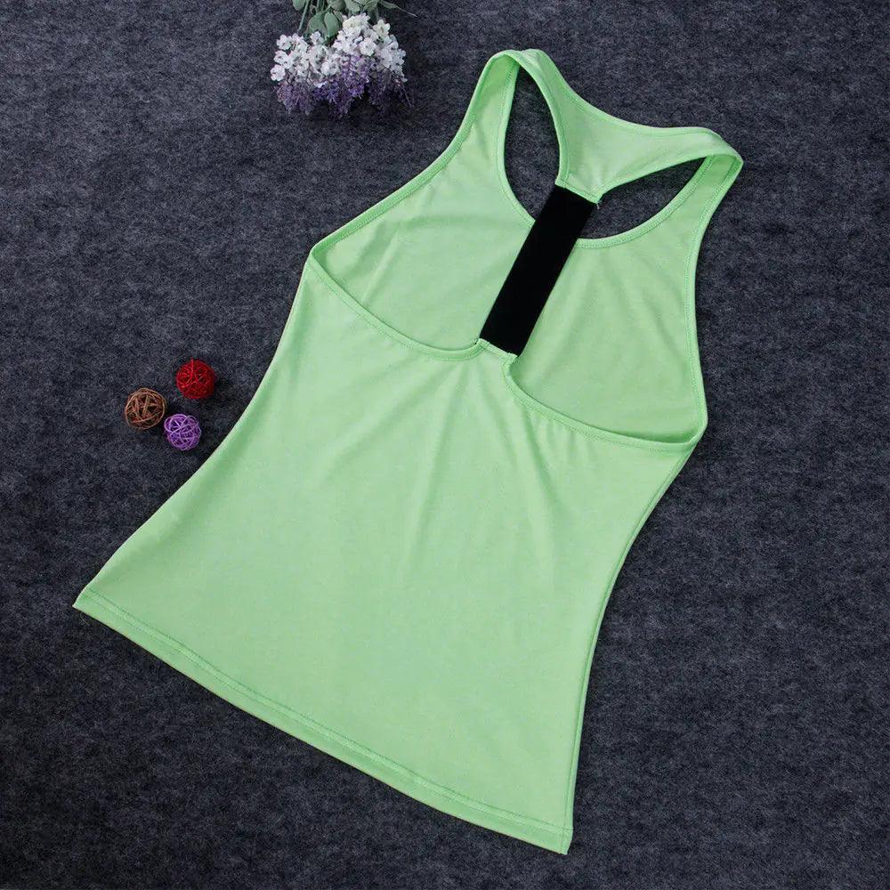 Casual Sleeveless Women Yoga Shirts - BelleHarris