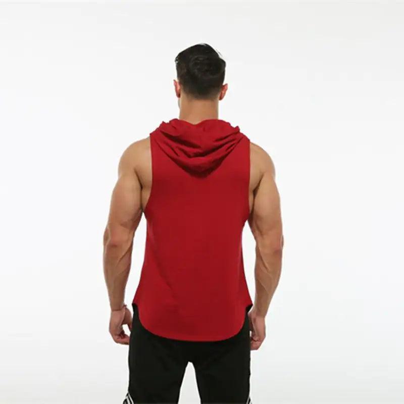 Hooded Sleeveless Men's Vest - BelleHarris