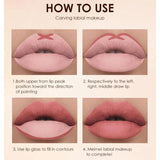 Lipstick Lip Gloss Lip Liner Pen Set - BelleHarris