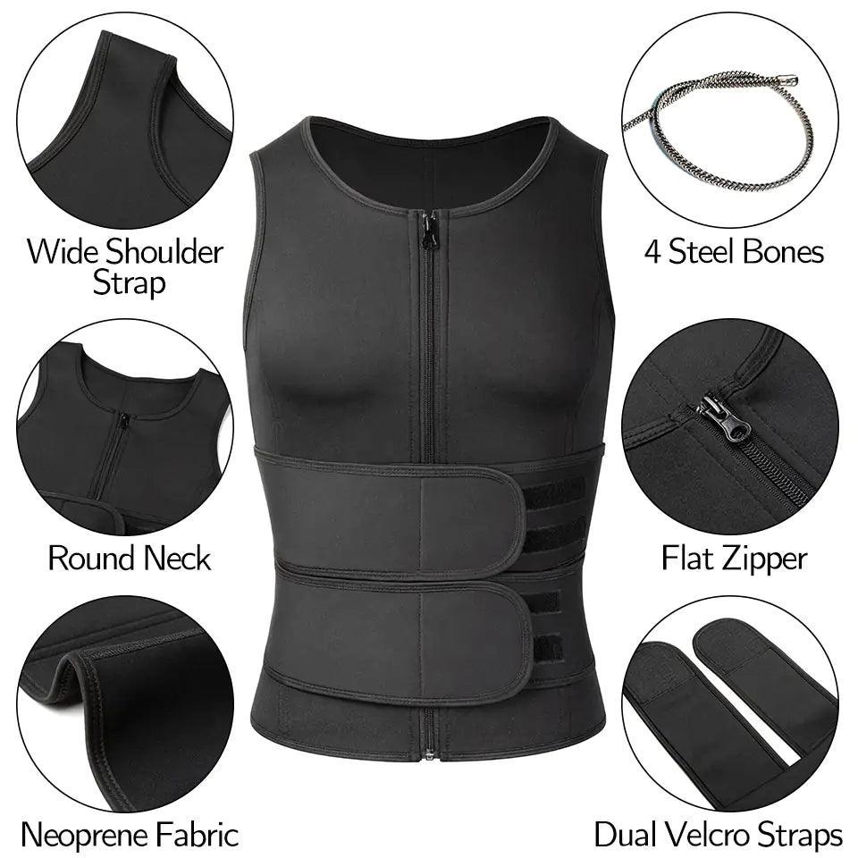 Men Shaper Vest - BelleHarris