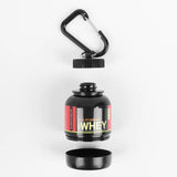 Mini Protein Powder Bottles with Keychain - BelleHarris