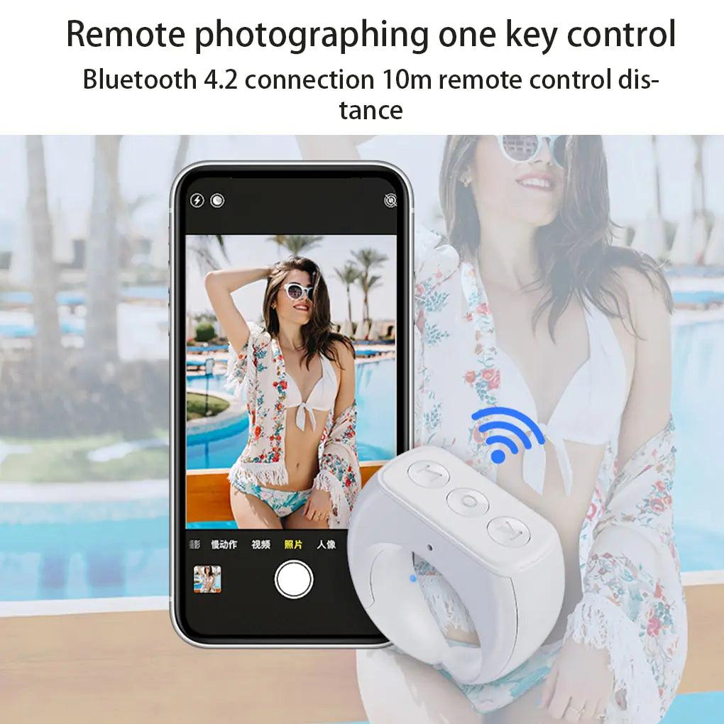 Mobile Selfie Remote Control Ring - BelleHarris
