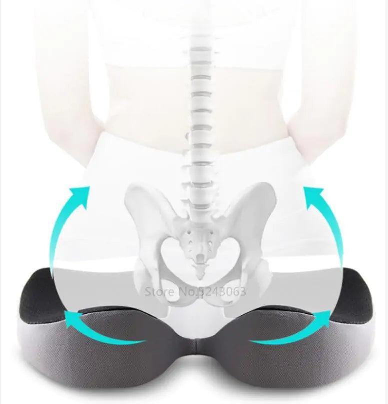 Non-Slip Orthopedic Memory Foam Cushion - BelleHarris