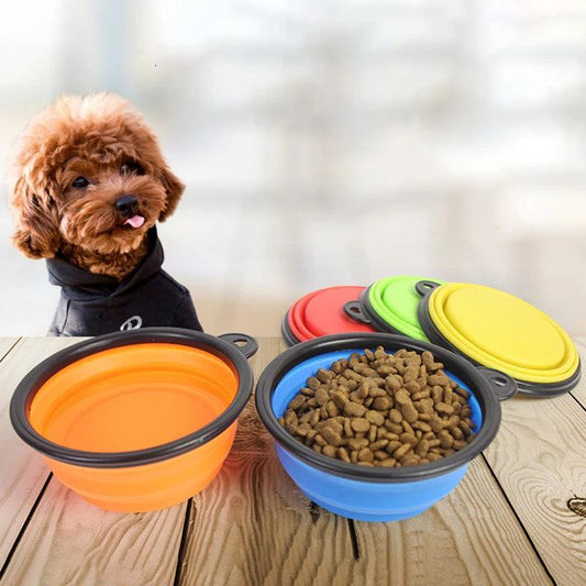 Pet Folding Silicone Bowl - BelleHarris