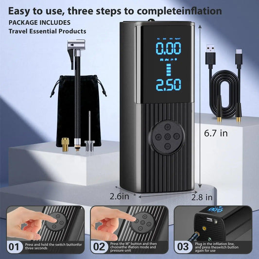 Power Tire Inflator - BelleHarris
