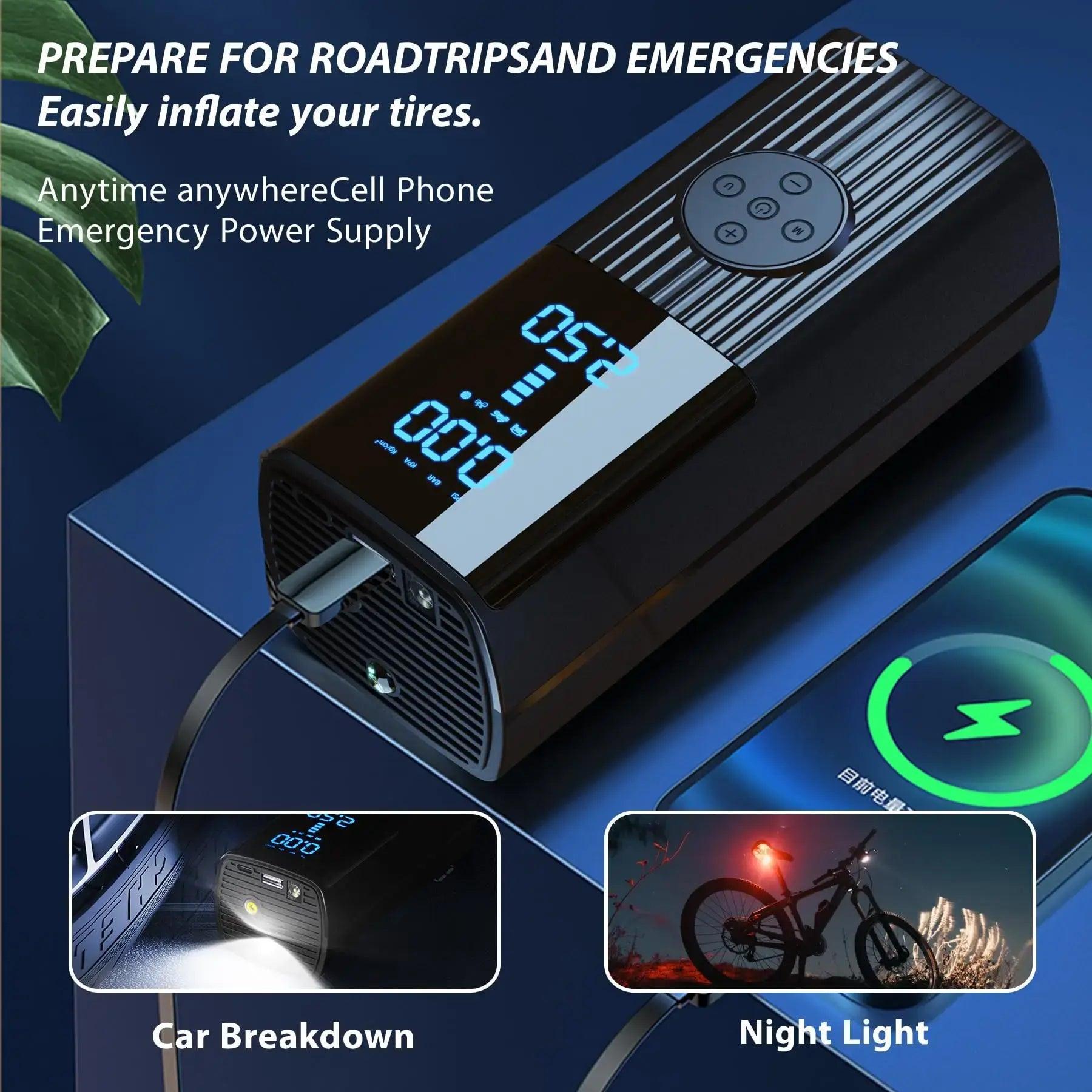 Power Tire Inflator - BelleHarris