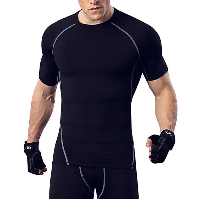 Quick-Dry Men's Running Gym Shirt. Top men's gymwear and activewear - BelleHarris