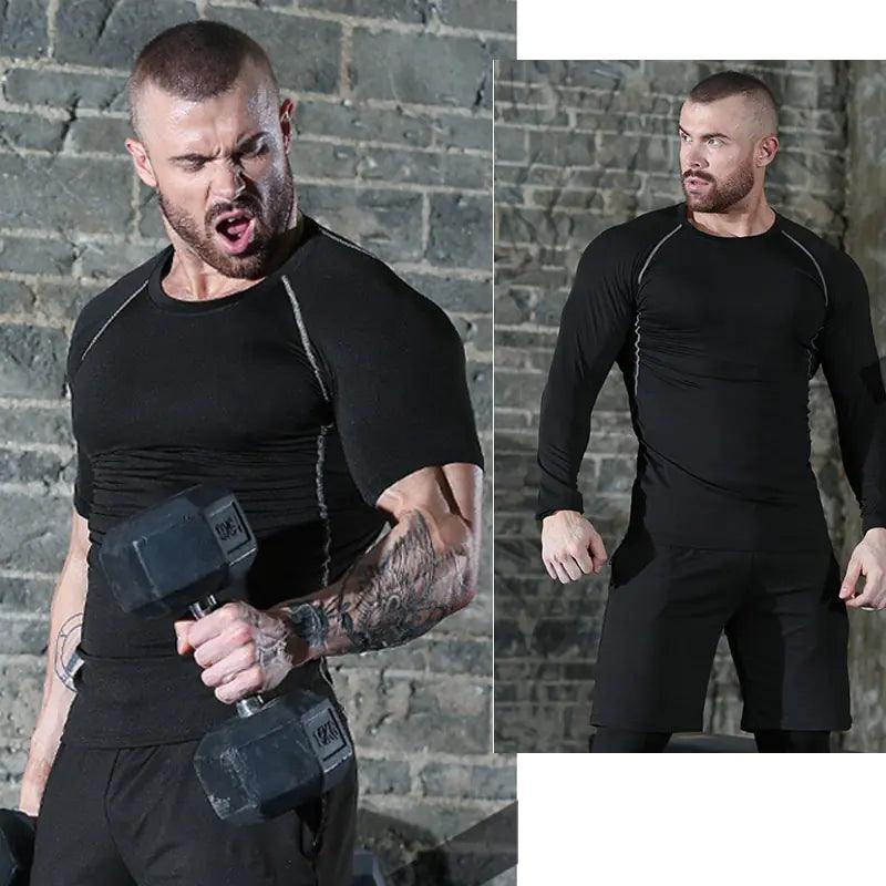 Quick-Dry Men's Running Gym Shirt. Top men's gymwear and activewear - BelleHarris