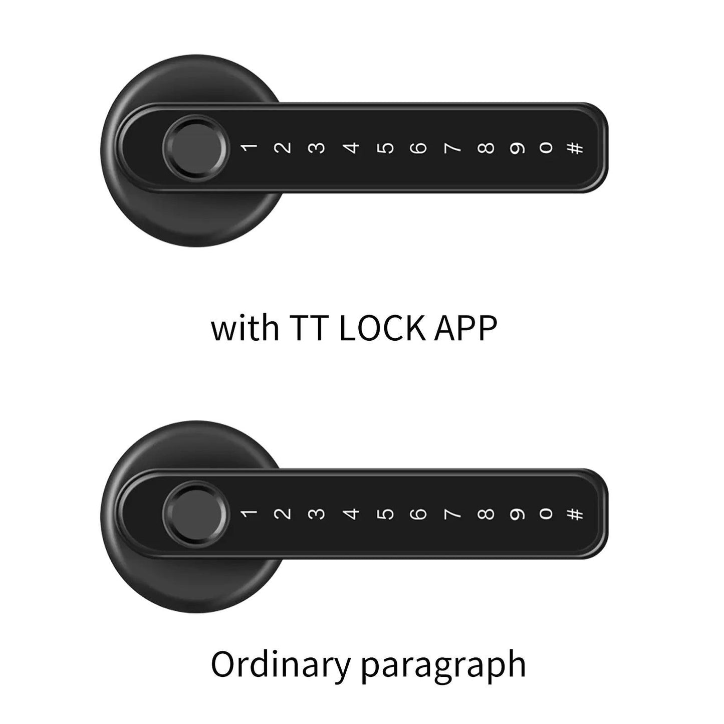 Smart Fingerprint Door Lock - BelleHarris