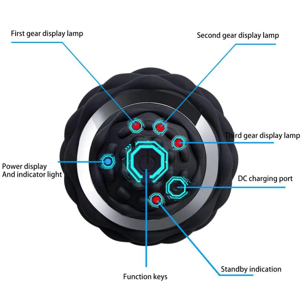 Vibrating Massage Ball for Fitness - BelleHarris