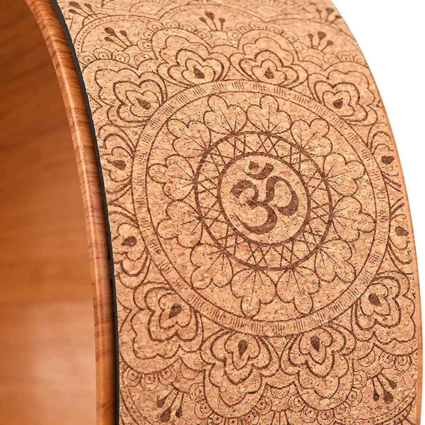 Yoga Roller Cork Back Wheel - BelleHarris